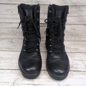 Haix Airpower P3 Lace Up Black Combat Boots Women Size 13